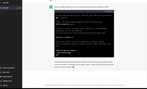 openAI ChatGPT로 코딩 시켜보기