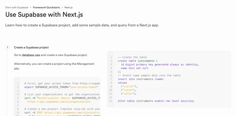 React Next.js + Supabase 프로젝트 실습