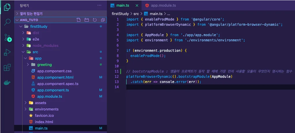 Angular 11 프로젝트 #04 - 로그인, 초기 오류 문제