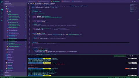 Angular 11 + firebase(firestore) 프로젝트 #03 - 데이터 CRUD -2 기능별 관리하기 + 확인까지